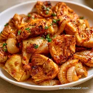 Alcachofas Guisadas Con Cebolla para 4