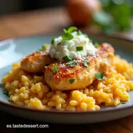 Arroz con Pollo Cremoso Queso y Sabor de Abuela
