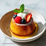 Bizcocho Receta de Yogur para 9 Raciones