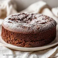 Bizcochuelo de Chocolate Receta H&uacute;meda y Profunda