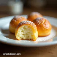 Receta Bolinhos H&uacute;medos Tan H&uacute;medos que se Derriten