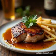 Bondiola de Cerdo a la Cerveza al Horno Carne Deshecha
