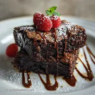 Brownie de Chocolate Foster Hollywood: Ready in 50 Min