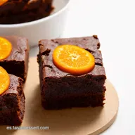 Brownies Saludables Almendra y Naranja Sabor de Abuela