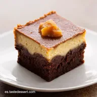 Cheesecake Brownie Caramelo Salado Receta de la Abuela