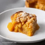 Cobbler de Melocot&oacute;n Express El M&aacute;s F&aacute;cil