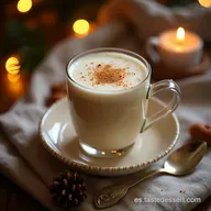 Coquito Navide&ntilde;o Keto Receta Cremosa y Sin Az&uacute;car