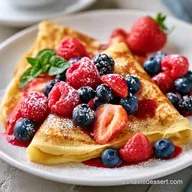 Crepas Divertidas De Frutas en 30 Minutos