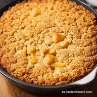 Crumble de Manzana Casero Receta F&aacute;cil y Deliciosa