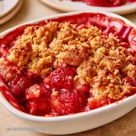 Crujiente Crumble Fresa y Ruibarbo