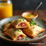 Receta de Empanadas de Jam&oacute;n y Queso al Horno Masa Casera y Relleno Jugoso