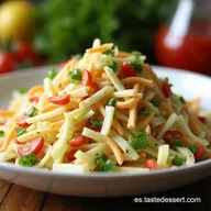 Ensalada Coleslaw Receta de Maria La M&aacute;s Cremosa y F&aacute;cil