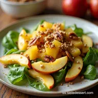 Receta Ensalada de Manzana El Crujido Perfecto con Aderezo de Miel