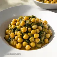 Espinacas con Garbanzos Receta Sevillana de la Abuela