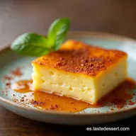 Flan Cremoso de Turr&oacute;n de Jijona Receta Navide&ntilde;a F&aacute;cil