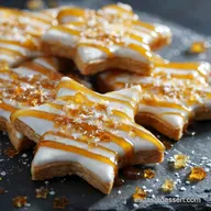 Galletas de Navidad festivas: Estrellas de mantequilla perfectas.
