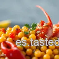 Garbanzos con Langostinos al Ajillo: &iexcl;Receta Espa&ntilde;ola F&aacute;cil!