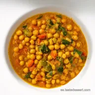 Garbanzos con Verduras El Puchero Vegano de la Abuela