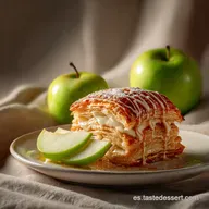 Postre de Hojaldre y Manzana: F&aacute;cil y R&aacute;pido en 35 Minutos