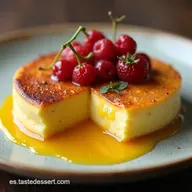 Receta de Leche Asada Cl&aacute;sica El Flan Tostado de la Abuela