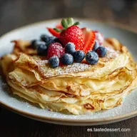 Masa de Crepes: Terciopelo y Elasticidad