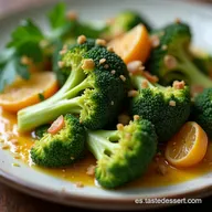 &Ntilde;oquis de Br&oacute;coli Esponjosos Receta Saludable con Salsa de Lim&oacute;n