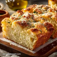Pan de Or&eacute;gano y Parmesano Receta F&aacute;cil de Miga Suave