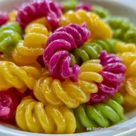 Pasta Divertida de Colores en 35 Minutos