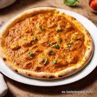 Pizza Tikka Masala India en tu Mesa