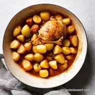 Pollo al Horno con Patatas Receta F&aacute;cil y Jugosa de la Abuela