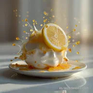 Postre con Leche Condensada y Lim&oacute;n No-Bake Creamy