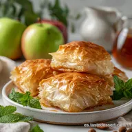 Postre de Masa Filo y Manzana Crispy Baked in 45 Minutes