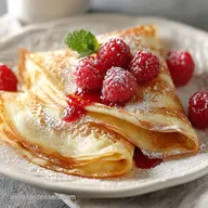 Crepes Receta Francesa para 8 Raciones