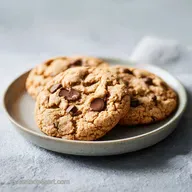Receta Cookies Americanas: 12 Galletas con Chocolate Fundente