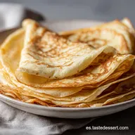 Receta de Crepes Franceses en 20 Minutos