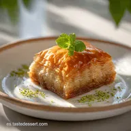 Dulce Turco con Pistacho Casero para 24 Raciones