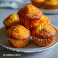 Receta de Magdalenas Caseras: Copete Alto