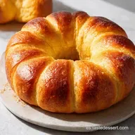 Rosca de Pascua Receta de Eva Videla La M&aacute;s Cremosa