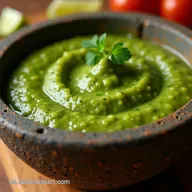 Salsa Verde en Molcajete Receta Aut&eacute;ntica y Picante