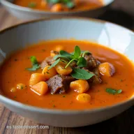 Sopa de Res Guisada Receta Un Sabor a Casa A la Yasmin