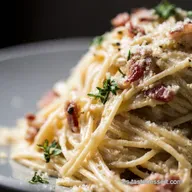 Spaghetti Carbonara Aut&eacute;ntica: &iexcl;Un Cl&aacute;sico Italiano F&aacute;cil!