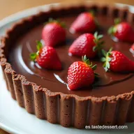 Tarta de Chocolate Intensa Receta Sedosa y F&aacute;cil