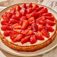 Tarta De Fresas Con Mascarpone: Sin Horno