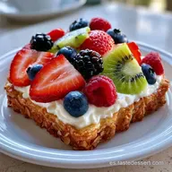 Tarta de Frutas con Harina de Almendras