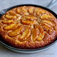 Tarta De Manzana En Sartén Caramelizada