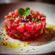 Tartar de At&uacute;n Rojo Casero Ready in 20 Minutes