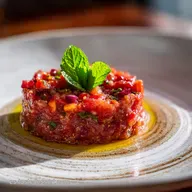 Tartar de Ternera: Prep. 20 Min. (2 Porciones)