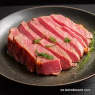 Tataki de At&uacute;n A la Espa&ntilde;ola Con Sabor Andaluz