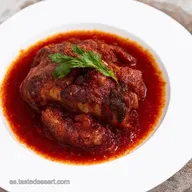 Ternera en Salsa al Vino Tinto Receta Espa&ntilde;ola F&aacute;cil