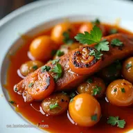 Ternera en Salsa Muy Tierna Receta Casera con Champi&ntilde;ones